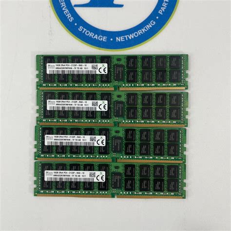 Lot Of Hma Gr Mfr N Tf Sk Hynix Gb Rx Pc P Ecc