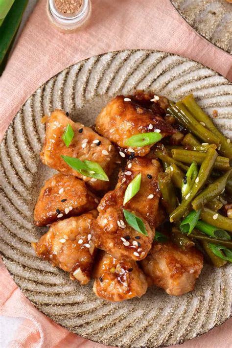 Easy Sesame Chicken Far From Normal