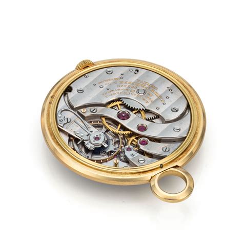 PATEK PHILIPPE GOLD GENT'S POCKET WATCH - Collectability