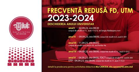 Deschiderea Anului Universitar Frecven A Redus