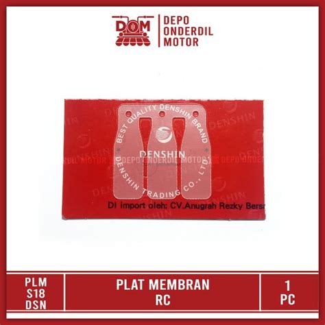 Jual Plat Membran RC Plastik DENSHIN Lidah Memberan SUZUKI RC100