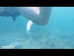 Underwater Creampie While Swimming After Cum Inside Pussy Xxx Mobile Porno Videos Movies