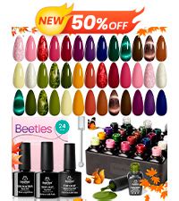 Amazon Beetles Pink Gel Nail Polish Set Colors Nude Pink Jelly