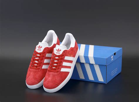 Архив Кроссовки Adidas Gazelle OG Vintage красные (Адидас Газели ...