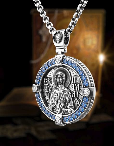 Нательная икона «Святая Наталия» - СВЯТЫЕ ТАИНСТВА