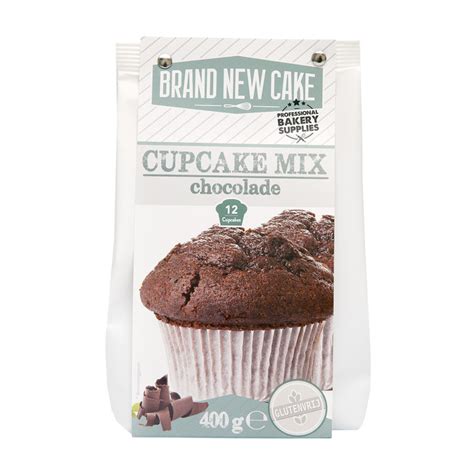 BrandNewCake Cupcake Mix Chocolade 400g Glutenvrij