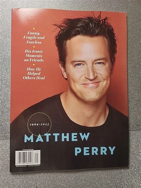 Matthew Perry Magazine 1969 2023 £705 Picclick Uk