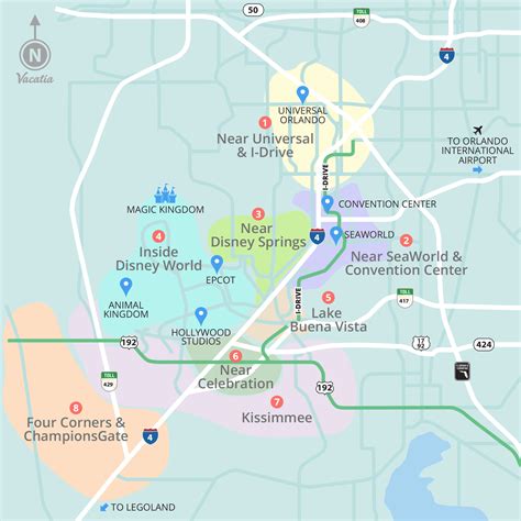 Disneyland Florida Maps