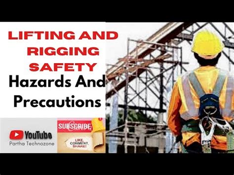 Lifting And Rigging Safety Hazards And Precautions हनद म Partha