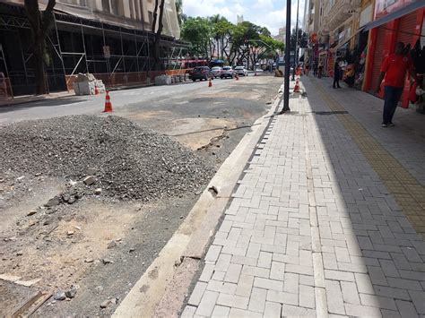 Obras No Centro Devem Ser Retomadas A Partir Do Dia De Janeiro Cbn