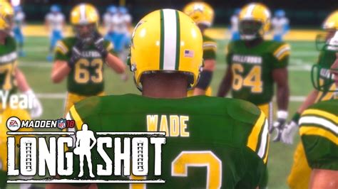 Madden 18 Longshot Story Mode Ep 5 AN ACTUAL GAME Madden 18