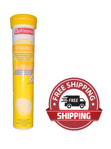 Buy 20 Optisana Vitamin C Effervescent Tablets at Ubuy India