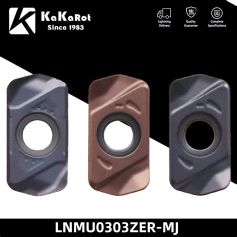 Kakarot Lnmu Zer Mj Carbide Insert Pcs Lathe Turning Plate Cnc