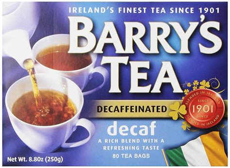 Barry S Tea Decaffeinated 80 Tea Bags Pack Of 6 To View Further