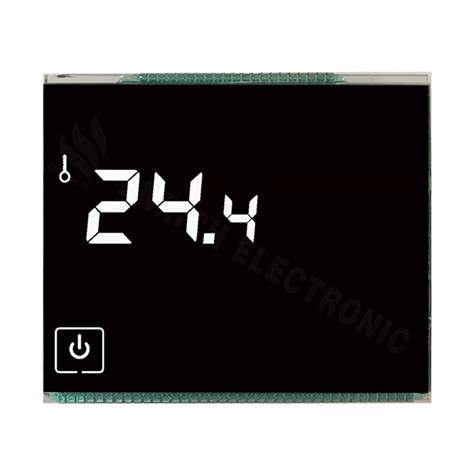 Customized VA Custom Monochrome Negative Segment COB LCD Display