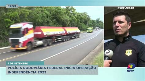 Polícia Rodoviária Federal Inicia Operação Independência 2023