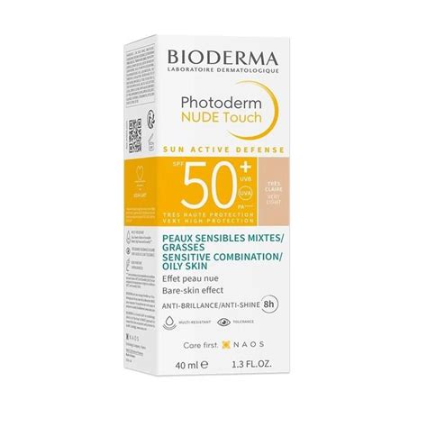 Bioderma Photoderm Nude Touch Spf Very Light Ml