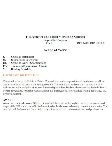 Free 10 Marketing Scope Of Work Samples In Pdf