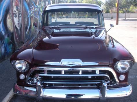 1957 Chevy Big Window Cameo Custom For Sale