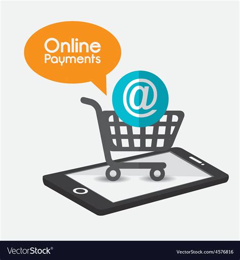 Online Payments Design Royalty Free Vector Image