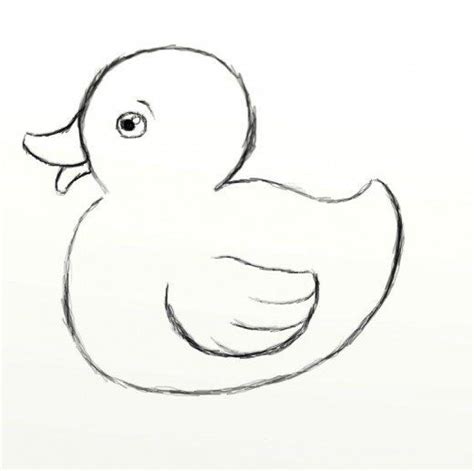 How to Draw a Baby Duck Easy - Julia Racionery