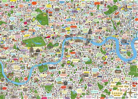Spot Your Part Of Town On This Map Of London - We'll take one for each