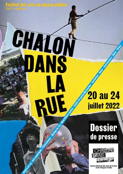 Calaméo Dossier de Presse Chalon dans la rue 2022