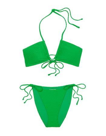Mix Match Multiway Halter Bikini Top Cheeky Bikini Bottom Jade Green