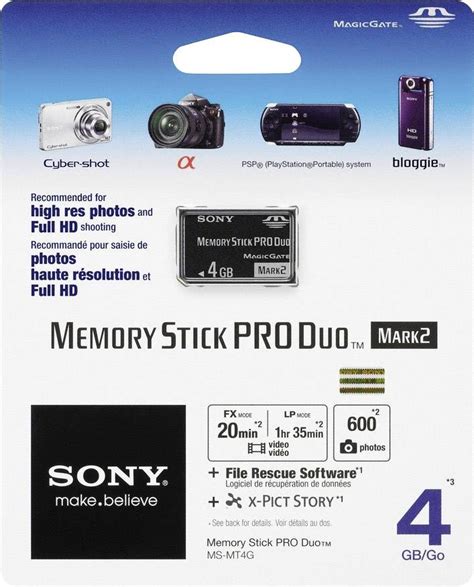 Memorystick Pro Duo-kaart 4 GB Sony Pro Duo | Conrad.nl