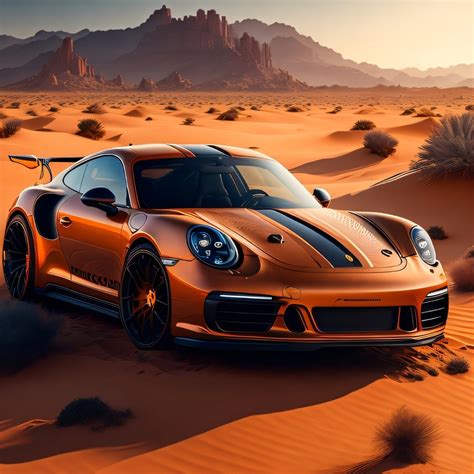 Ai Futuristic Porsche Raiartproject
