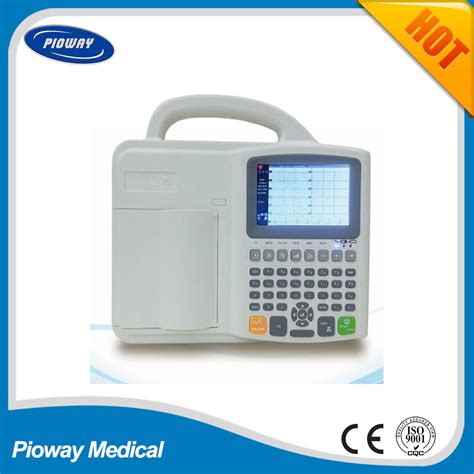 Six Channel Ecg Machine Desktop Portable Ecg Machine Electrocardiograph