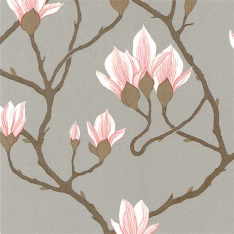 72 3010 Cs Magnolia Grey Lustre Cole Son Wallpaper Cole Son