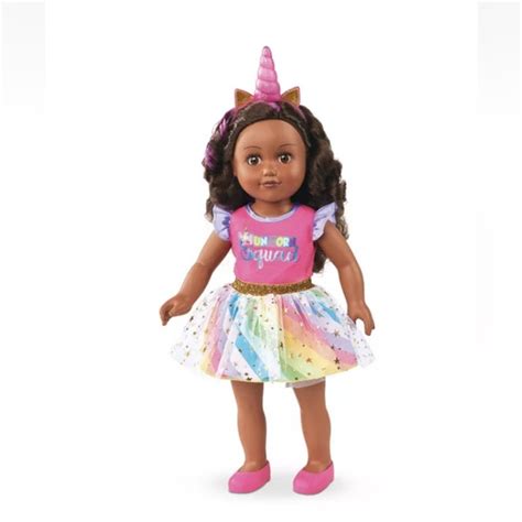 My Life Doll Toys My Life As Poseable Unicorn Trainer Doll Dark Brunette Hair Brown Eyes