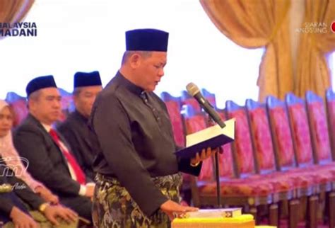 Aminuddin Terus Khidmat Sebagai MB Negeri Sembilan