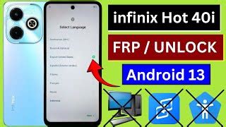 Infinix Hot I X Google Account Bypass Without Pc Infinix X Frp Bypass Android Frp