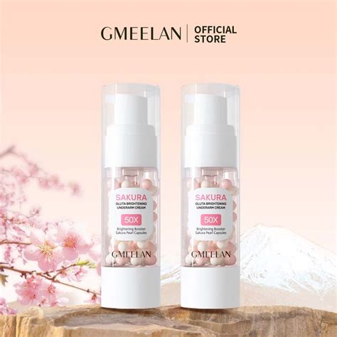 GMEELAN Sakura Gluta Underarm Whitening Cream Body Lotion Moisturizer