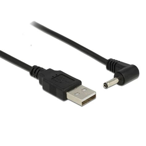 Câble d alimentation USB 0 8 2 0 M coudé à 90 degrés noir mâle à