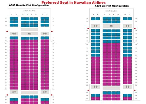 Hawaiian Airlines Seating Arrangements Cabinets Matttroy
