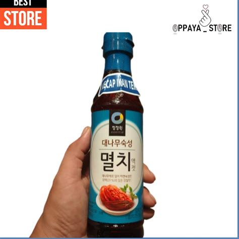 Jual Best Chungjungone Anchovy Sauce Kecap Ikan Korea Gr Ikan