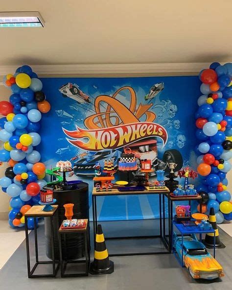 9 idées de Fête hot wheels anniversaire anniversaire voiture anniversaire cars
