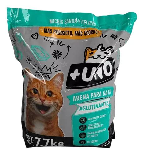 Arena Para Gato Aglutinante Uno De Kg Neutraliza Olores