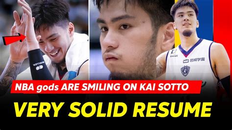 KAI SOTTO GINULAT ANG MUNDO NBA Gods ARE SMILING VERY SOLID NA ANG