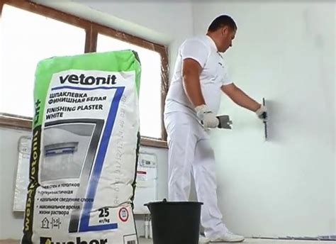 Штукатурка Ветонит: технические характеристики, расход, применение ...