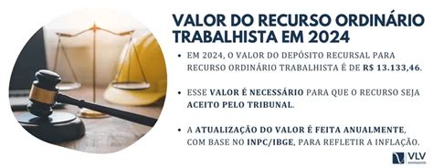 Recurso Ordin Rio No Processo Trabalhista Vlv Advogados