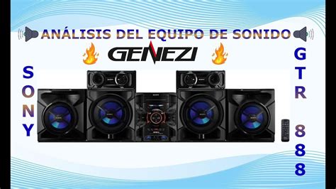 An Lisis Del Sony Genezi Gtr Y Su Prueba De Sonido Una