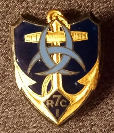 Insigne E R I C Regiment D Infanterie Coloniale Eur Picclick Fr