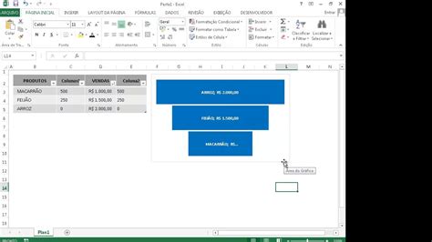 Criar Grafico De Piramide No Excel Youtube