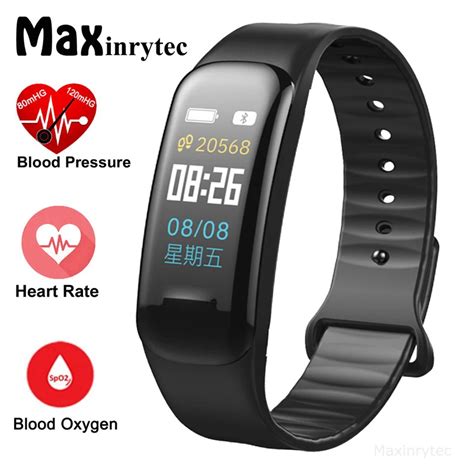 Color Screen C Plus Smart Bracelet Blood Pressure Waterproof Fitness