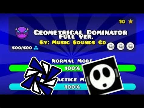 Geometrical Dominator Full Version By Music Sounds GD Geometry Dash 2