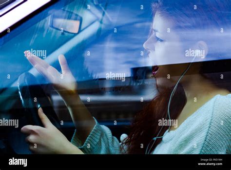 Angry Woman Driving Car Hi Res Stock Photography And Images Alamy